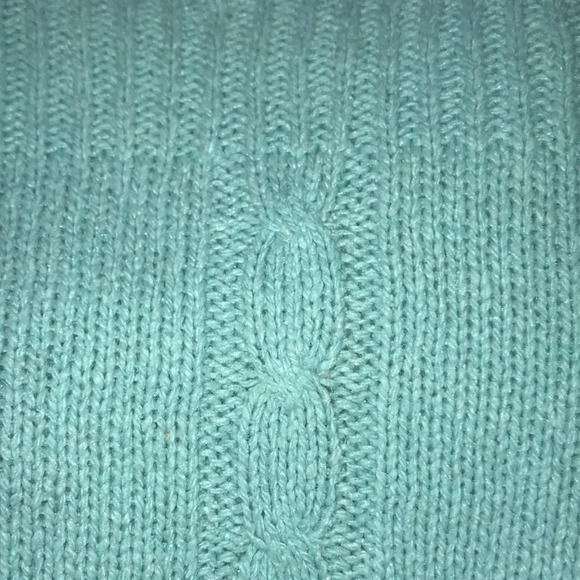 CLOVELLY By Zachary Belil  silk angora blend knit sweater short sleeves size S - Picture 3 of 7